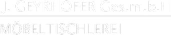 Tischlerei Geyrhofer Logo